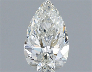 Picture of Natural Diamond 0.65 Carats, Pear with  Cut, G Color, VVS1 Clarity and Certified by IGI