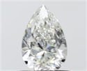Natural Diamond 0.70 Carats, Pear with  Cut, G Color, VS1 Clarity and Certified by IGI
