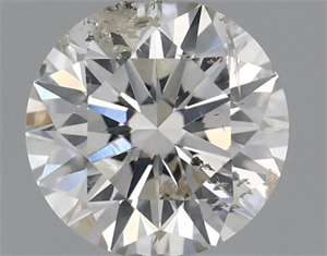 Picture of Natural Diamond 0.93 Carats, Round with Very Good Cut, H Color, I1 Clarity and Certified by IGI