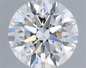 Foto Diamante Natural 0.57 quilates, Redondo , Color G, claridad VVS2 y certificado IGI de