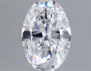 Picture of Natural Diamond 1.04 Carats, Oval with  Cut, D Color, SI1 Clarity and Certified by GIA
