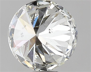 Picture of Natural Diamond 0.90 Carats, Round with Excellent Cut, J Color, VS2 Clarity and Certified by GIA