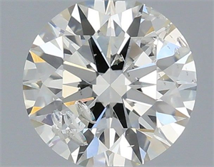 Foto Diamante Natural 0.50 quilates, Redondo , Color I, claridad SI2 y certificado IGI de