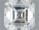 Natural Diamond 1.80 Carats, Asscher with  Cut, H Color, VVS1 Clarity and Certified by GIA