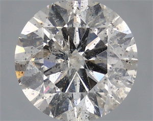 Picture of Natural Diamond 1.79 Carats, Round with Excellent Cut, K Color, I1 Clarity and Certified by IGI