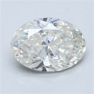 Picture of Natural Diamond 1.20 Carats, Oval with  Cut, I Color, SI1 Clarity and Certified by GIA