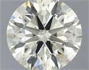 Natural Diamond 0.71 Carats, Round with Excellent Cut, K Color, VS1 Clarity and Certified by IGI