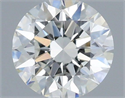 Diamante Natural 0.50 quilates, Redondo , Color F, claridad VVS2 y certificado IGI