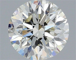Picture of Natural Diamond 0.90 Carats, Round with Excellent Cut, I Color, VS1 Clarity and Certified by IGI