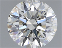 Natural Diamond 1.01 Carats, Round with Excellent Cut, J Color, VVS1 Clarity and Certified by GIA