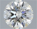 Natural Diamond 0.91 Carats, Round with Excellent Cut, G Color, VS2 Clarity and Certified by IGI