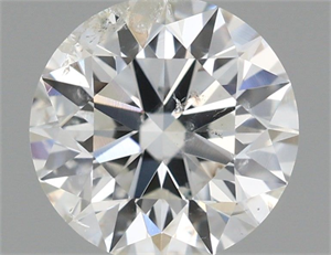 Picture of Natural Diamond 1.11 Carats, Round with Excellent Cut, J Color, I1 Clarity and Certified by GIA