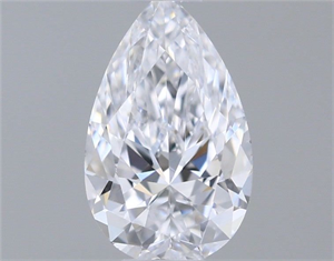 Picture of Natural Diamond 0.41 Carats, Pear with  Cut, D Color, VS2 Clarity and Certified by GIA