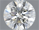 Natural Diamond 0.70 Carats, Round with Very Good Cut, J Color, VS1 Clarity and Certified by IGI