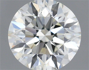 Picture of Natural Diamond 0.70 Carats, Round with Very Good Cut, J Color, VS1 Clarity and Certified by IGI