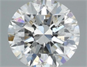 Natural Diamond 1.01 Carats, Round with Excellent Cut, I Color, SI2 Clarity and Certified by GIA