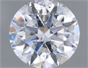 Natural Diamond 1.01 Carats, Round with Excellent Cut, E Color, I1 Clarity and Certified by GIA