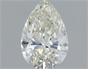 Natural Diamond 0.44 Carats, Pear with  Cut, H Color, VS1 Clarity and Certified by IGI