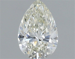 Picture of Natural Diamond 0.44 Carats, Pear with  Cut, H Color, VS1 Clarity and Certified by IGI