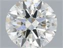 Diamante Natural 0.51 quilates, Redondo , Color I, claridad SI2 y certificado IGI