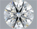 Natural Diamond 0.50 Carats, Round with Excellent Cut, H Color, VS1 Clarity and Certified by IGI