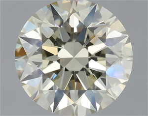 Picture of Natural Diamond 0.76 Carats, Round with Excellent Cut, K Color, VS1 Clarity and Certified by IGI