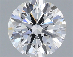 Picture of Lab Grown Diamond 1.02 Carats, Round with Ideal Cut, D Color, VVS1 Clarity and Certified by IGI