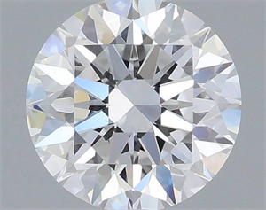Picture of Lab Grown Diamond 1.03 Carats, Round with Excellent Cut, D Color, VVS1 Clarity and Certified by IGI