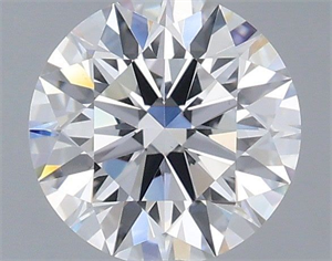 Picture of Lab Grown Diamond 1.02 Carats, Round with Ideal Cut, D Color, VVS2 Clarity and Certified by IGI