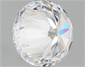 Lab Grown Diamond 1.50 Carats, Round with Ideal Cut, D Color, SI1 Clarity and Certified by IGI