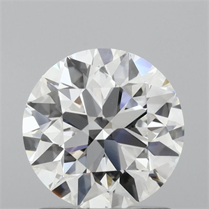 Picture of Lab Grown Diamond 1.32 Carats, Round with Ideal Cut, F Color, VS2 Clarity and Certified by IGI