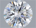 Del inventario de diamantes de laboratorio, 1.05 quilates, Redondo , Color D, claridad VVS2 y certificado IGI