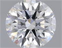 Del inventario de diamantes de laboratorio, 0.71 quilates, Redondo , Color D, claridad VS1 y certificado IGI