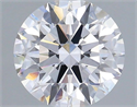Lab Grown Diamond 1.51 Carats, Round with Ideal Cut, D Color, VS1 Clarity and Certified by IGI
