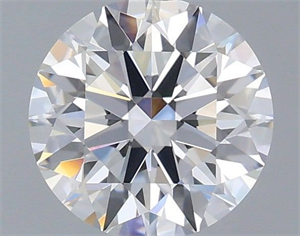 Picture of Lab Grown Diamond 1.02 Carats, Round with Ideal Cut, D Color, VVS1 Clarity and Certified by IGI
