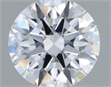 Del inventario de diamantes de laboratorio, 0.72 quilates, Redondo , Color D, claridad VVS2 y certificado IGI