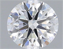 Del inventario de diamantes de laboratorio, 1.21 quilates, Redondo , Color E, claridad VS1 y certificado IGI