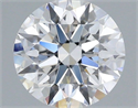 Del inventario de diamantes de laboratorio, 1.09 quilates, Redondo , Color E, claridad VS1 y certificado IGI
