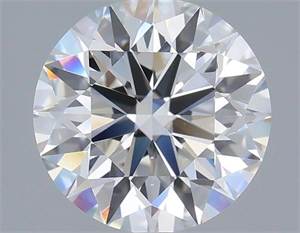 Picture of Lab Grown Diamond 1.70 Carats, Round with Excellent Cut, E Color, VS1 Clarity and Certified by IGI