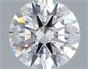 Del inventario de diamantes de laboratorio, 1.05 quilates, Redondo , Color D, claridad VVS2 y certificado IGI