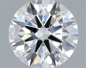 Picture of Lab Grown Diamond 1.03 Carats, Round with Ideal Cut, F Color, VS1 Clarity and Certified by IGI