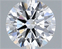 Lab Grown Diamond 1.13 Carats, Round with Ideal Cut, E Color, VS1 Clarity and Certified by IGI