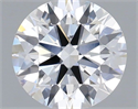 Del inventario de diamantes de laboratorio, 1.09 quilates, Redondo , Color D, claridad VVS2 y certificado IGI