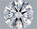 Del inventario de diamantes de laboratorio, 1.03 quilates, Redondo , Color D, claridad VVS2 y certificado IGI