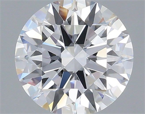 Picture of Lab Grown Diamond 1.24 Carats, Round with Ideal Cut, D Color, VVS2 Clarity and Certified by IGI