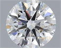 Del inventario de diamantes de laboratorio, 1.41 quilates, Redondo , Color F, claridad VVS2 y certificado IGI