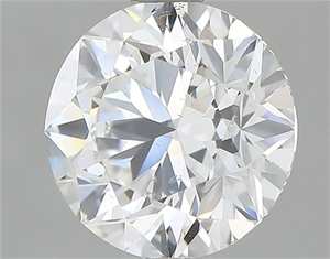 Picture of Lab Grown Diamond 1.50 Carats, Round with Ideal Cut, D Color, SI1 Clarity and Certified by IGI