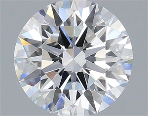 Picture of Lab Grown Diamond 1.02 Carats, Round with Ideal Cut, E Color, VVS2 Clarity and Certified by IGI
