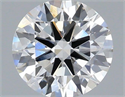 Del inventario de diamantes de laboratorio, 1.85 quilates, Redondo , Color G, claridad VS1 y certificado IGI