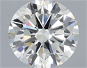 Diamante Natural 0.40 quilates, Redondo , Color H, claridad VVS2 y certificado IGI